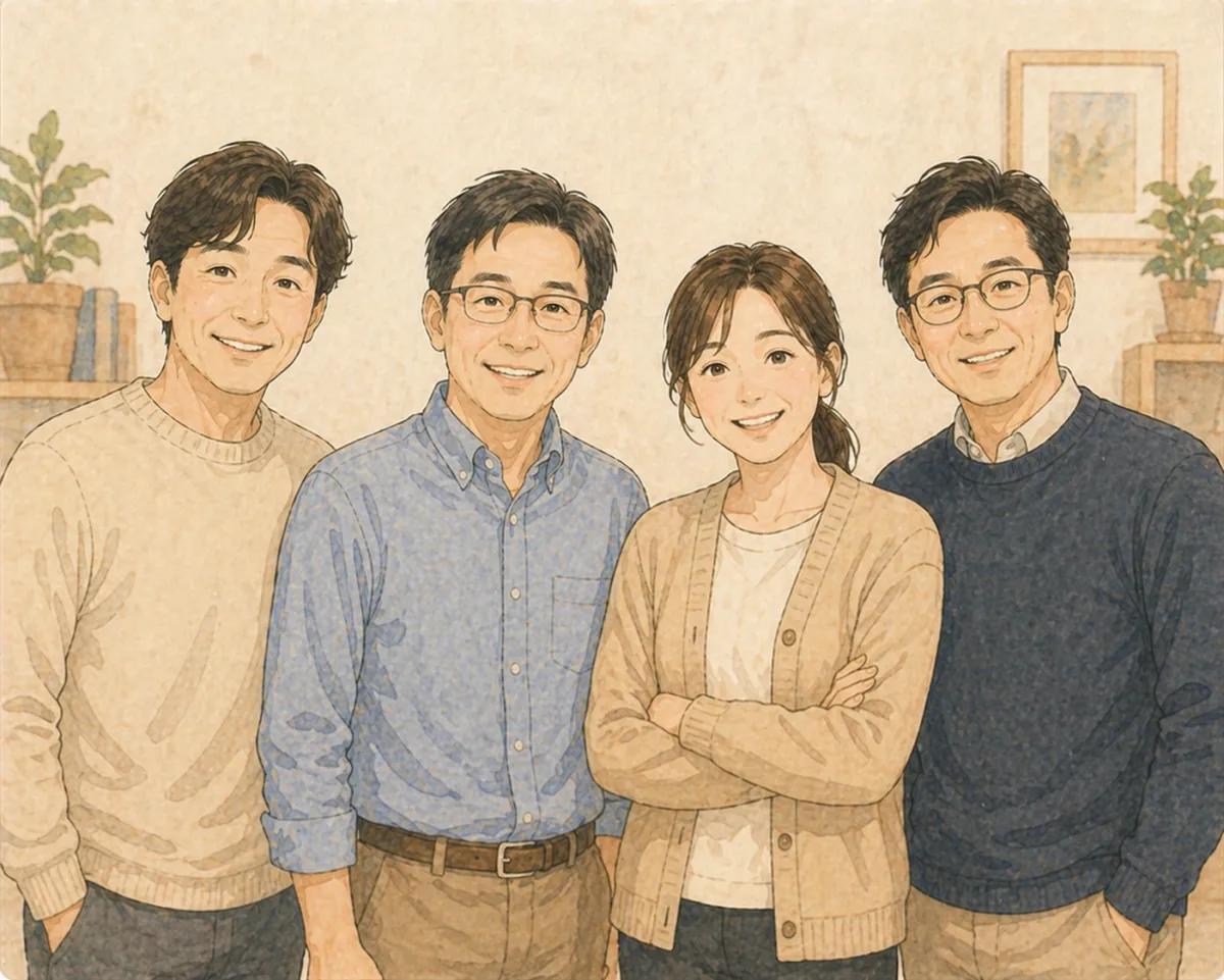 키로의 이모·삼촌들